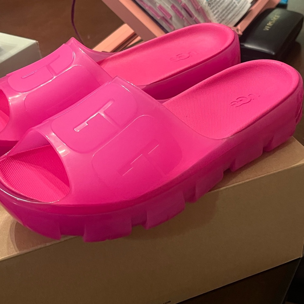 Ugh slides. Never worn